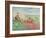 The Cattle Drive, 1960 (Oil on Canvas)-Terence Cuneo-Framed Giclee Print