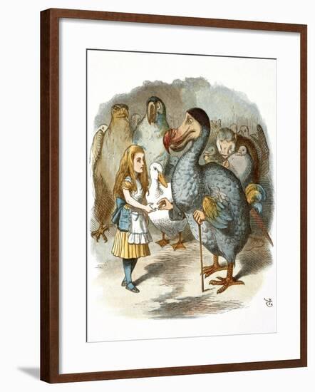 The Caucus-Race-John Teniel-Framed Giclee Print