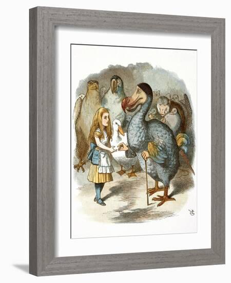 The Caucus-Race-John Teniel-Framed Giclee Print