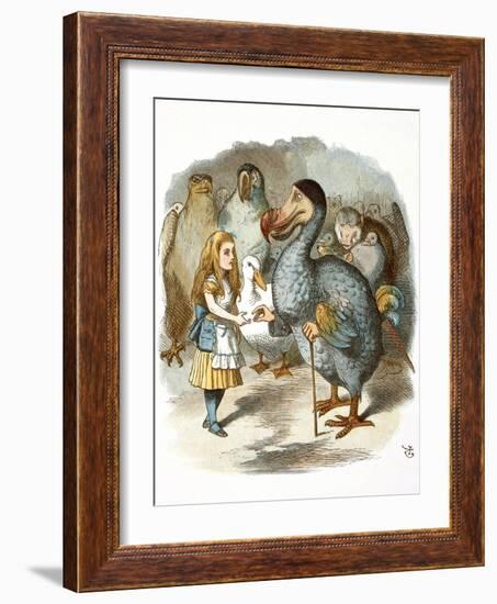 The Caucus-Race-John Teniel-Framed Giclee Print