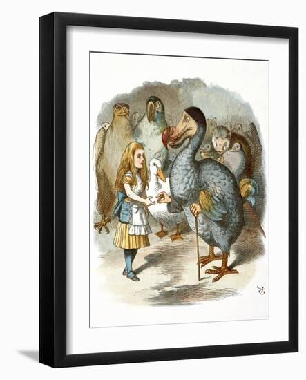 The Caucus-Race-John Teniel-Framed Giclee Print