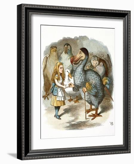 The Caucus-Race-John Teniel-Framed Giclee Print