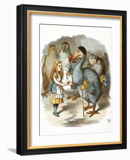 The Caucus-Race-John Teniel-Framed Giclee Print