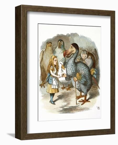 The Caucus-Race-John Teniel-Framed Giclee Print