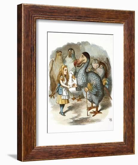 The Caucus-Race-John Teniel-Framed Giclee Print