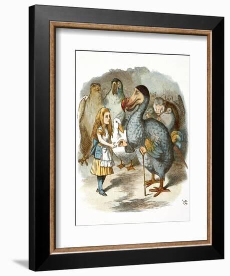 The Caucus-Race-John Teniel-Framed Giclee Print