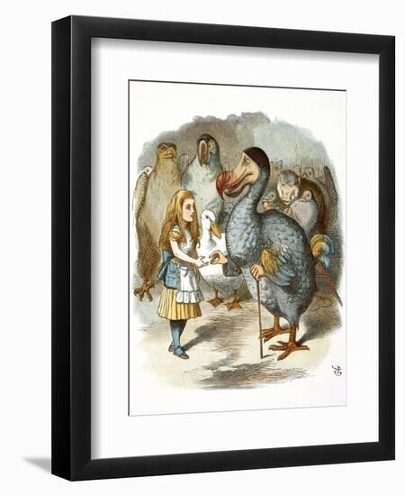 The Caucus-Race-John Teniel-Framed Giclee Print