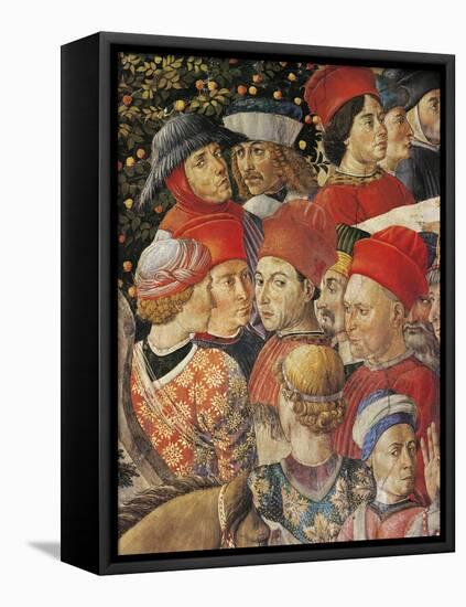 The Cavalcade of the Magi, 1459-Benozzo Gozzoli-Framed Premier Image Canvas