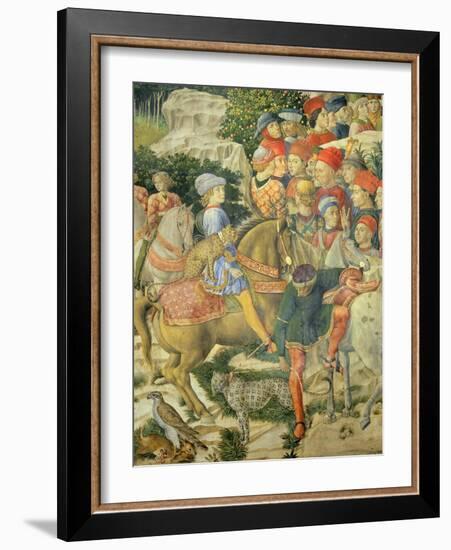 The Cavalcade of the Magi, 1459-Benozzo Gozzoli-Framed Giclee Print