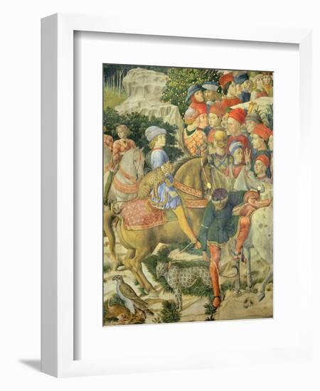 The Cavalcade of the Magi, 1459-Benozzo Gozzoli-Framed Giclee Print