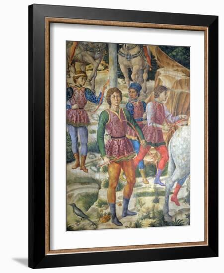 The Cavalcade of the Magi, 1459-Benozzo Gozzoli-Framed Giclee Print