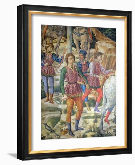 The Cavalcade of the Magi, 1459-Benozzo Gozzoli-Framed Giclee Print