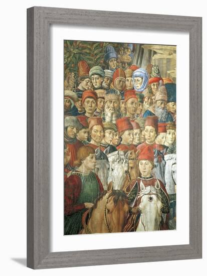 The Cavalcade of the Magi-Benozzo Gozzoli-Framed Giclee Print