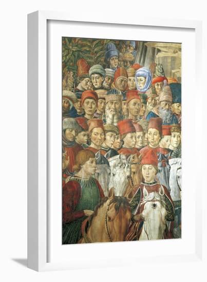 The Cavalcade of the Magi-Benozzo Gozzoli-Framed Giclee Print