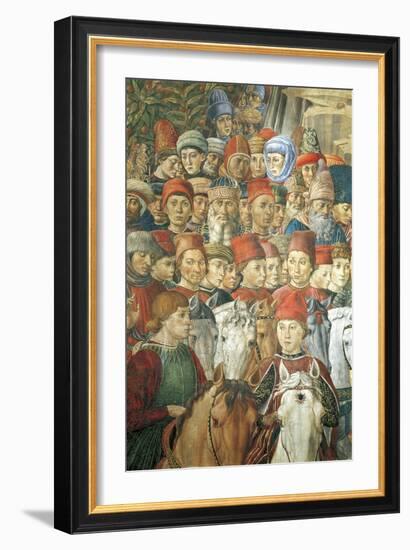 The Cavalcade of the Magi-Benozzo Gozzoli-Framed Giclee Print