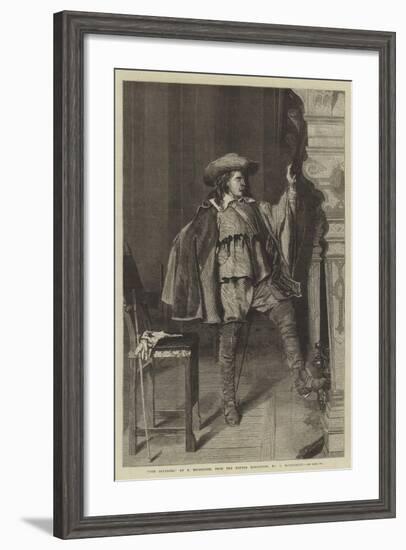 The Cavalier, from the Winter Exhibition, No 7, Haymarket-Jean-Louis Ernest Meissonier-Framed Giclee Print