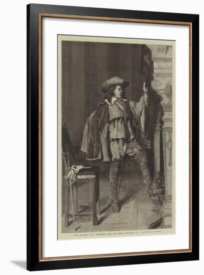 The Cavalier, from the Winter Exhibition, No 7, Haymarket-Jean-Louis Ernest Meissonier-Framed Giclee Print