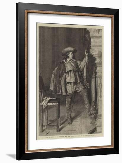 The Cavalier, from the Winter Exhibition, No 7, Haymarket-Jean-Louis Ernest Meissonier-Framed Giclee Print