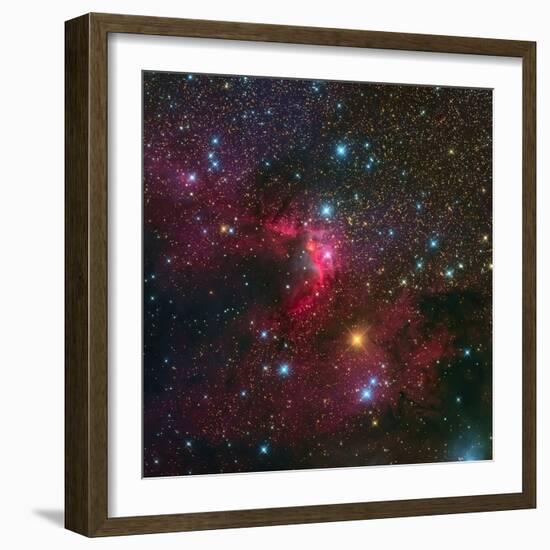 The Cave Nebula-Stocktrek Images-Framed Photographic Print