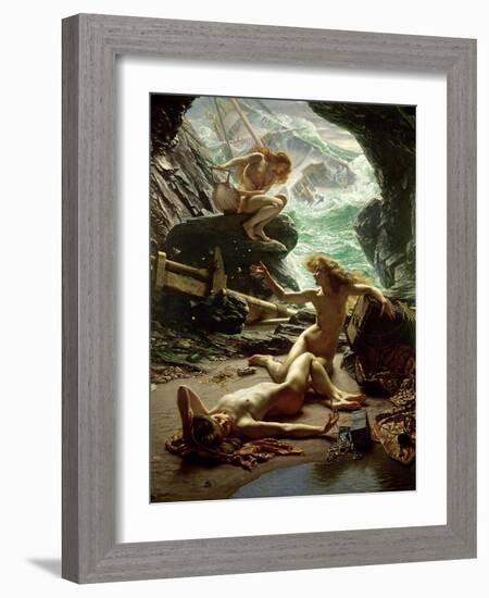 The Cave of the Storm Nymphs, 1903-Edward John Poynter-Framed Premium Giclee Print