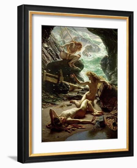 The Cave of the Storm Nymphs, 1903-Edward John Poynter-Framed Premium Giclee Print