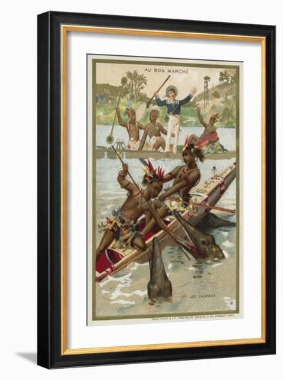 The Caymans-null-Framed Giclee Print