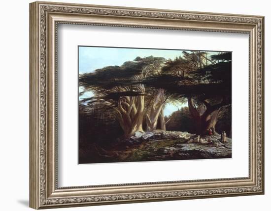 The Cedars of Lebanon-Edward Lear-Framed Photographic Print