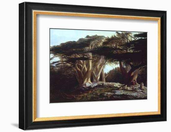 The Cedars of Lebanon-Edward Lear-Framed Photographic Print