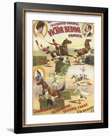 The celebrated original Victor Bedini family-null-Framed Giclee Print