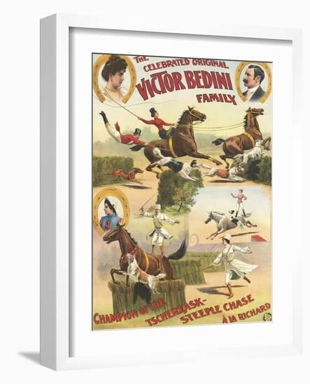 The celebrated original Victor Bedini family-null-Framed Giclee Print