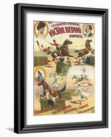 The celebrated original Victor Bedini family-null-Framed Giclee Print