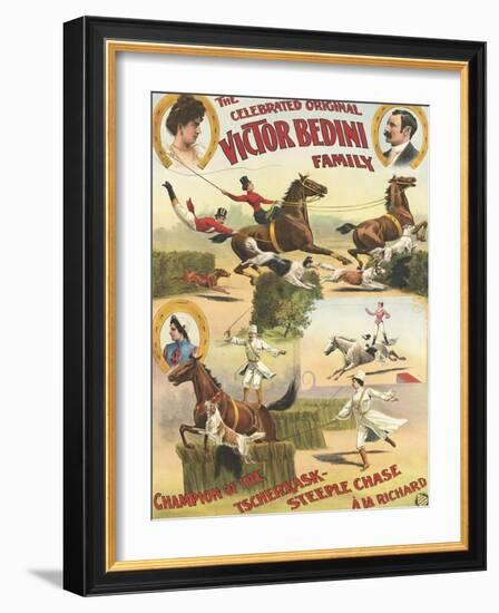 The celebrated original Victor Bedini family-null-Framed Giclee Print