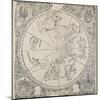 The Celestial Chart of the Southern Hemisphere-Albrecht Dürer-Mounted Giclee Print