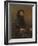 The Cellist , 1847-Gustave Courbet-Framed Giclee Print