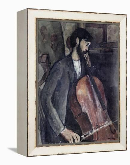 The Cellist-Amedeo Modigliani-Framed Premier Image Canvas