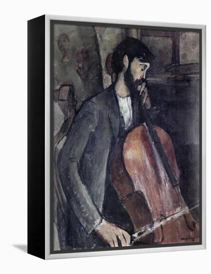The Cellist-Amedeo Modigliani-Framed Premier Image Canvas