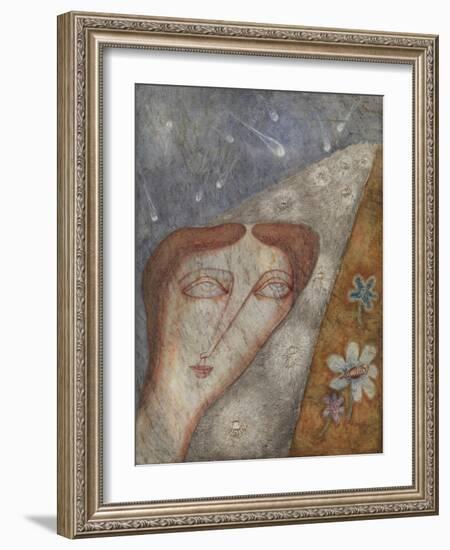 The Cells of Night-Cecil Collins-Framed Giclee Print