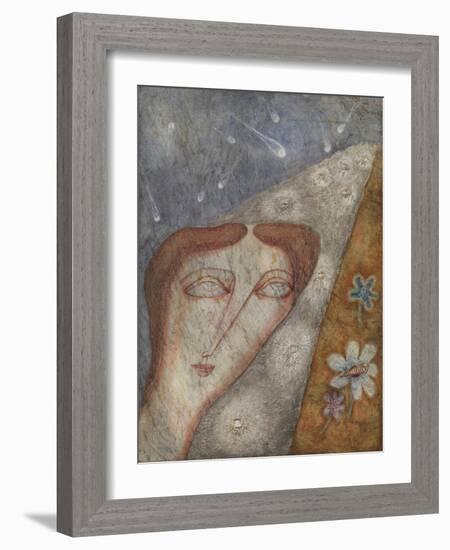 The Cells of Night-Cecil Collins-Framed Giclee Print