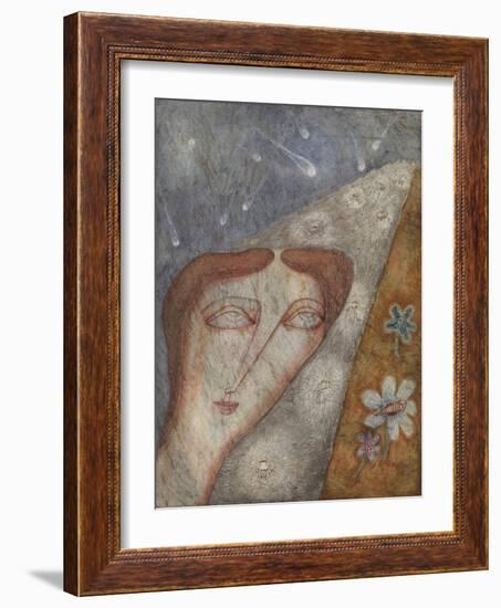 The Cells of Night-Cecil Collins-Framed Giclee Print