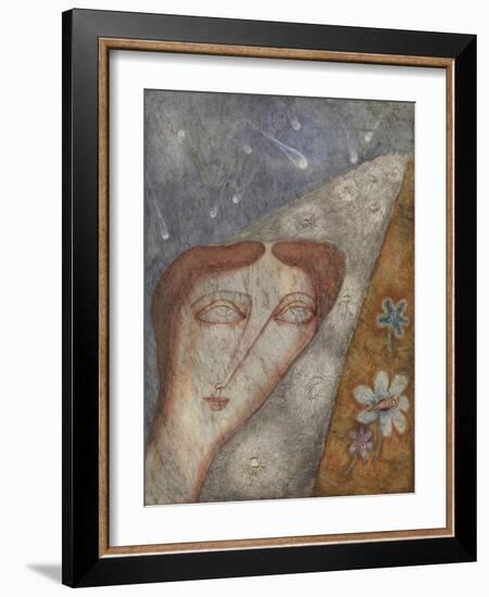 The Cells of Night-Cecil Collins-Framed Giclee Print