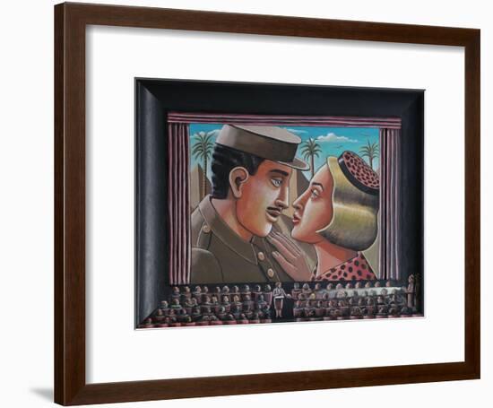 The Celluloid Embrace, 2015-PJ Crook-Framed Giclee Print