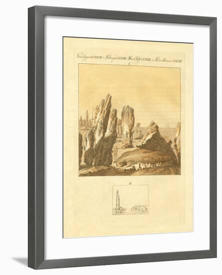 The Celtic Monuments of Carnac-null-Framed Giclee Print