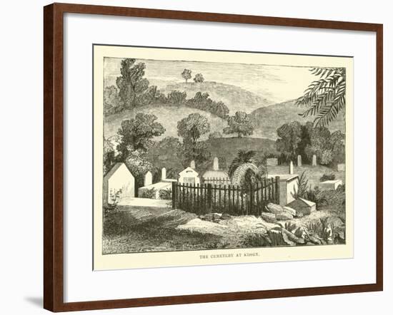 The Cemetery at Kissey-null-Framed Giclee Print