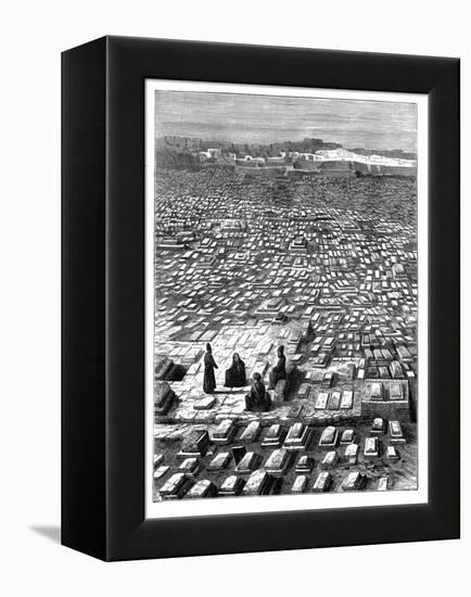 The Cemetery at Mecca, C1890-null-Framed Premier Image Canvas