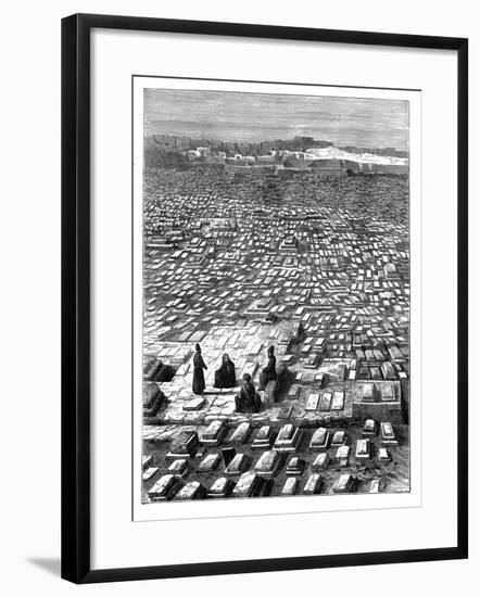 The Cemetery at Mecca, C1890-null-Framed Giclee Print