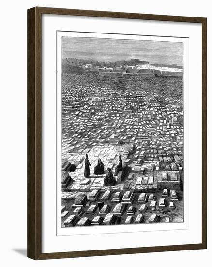 The Cemetery at Mecca, C1890-null-Framed Giclee Print