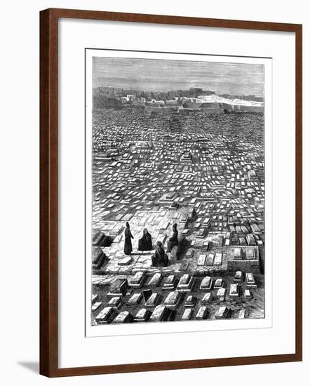The Cemetery at Mecca, C1890-null-Framed Giclee Print