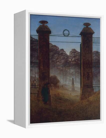 The Cemetery, Ca 1825-Caspar David Friedrich-Framed Premier Image Canvas