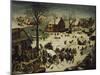 The Census at Bethlehem, 1566-Pieter Bruegel the Elder-Mounted Giclee Print