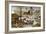 The Census at Bethlehem (The Numbering at Bethlehe), First Third of 17th C-Pieter Brueghel the Younger-Framed Giclee Print